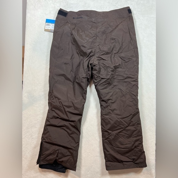 NWT 1X Columbia Lilly Snow Glimmer Brown OmniShield Lined Fleece Snow Pants Warm - Picture 11 of 14